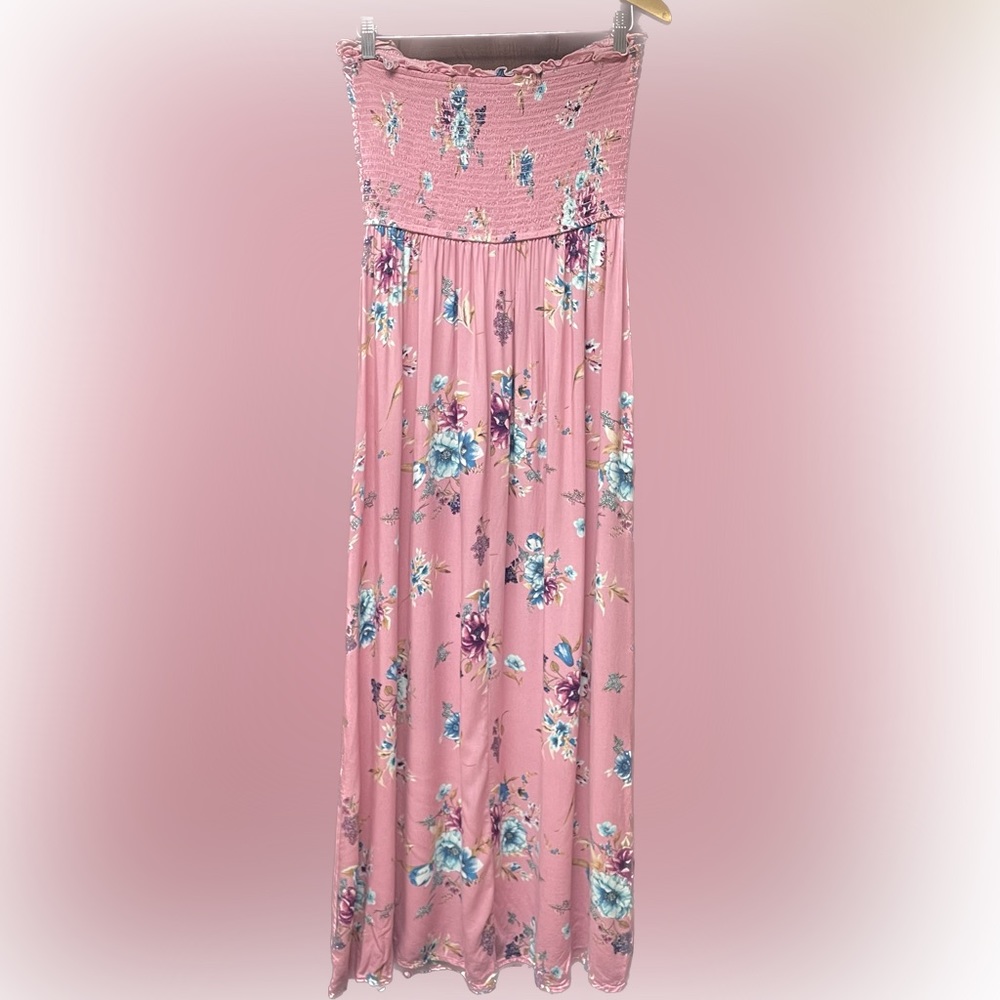 XHILARATION STRAPLESS DRESS